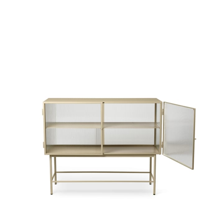 Haze sideboard - Cashmere, Glas wellig - Ferm LIVING