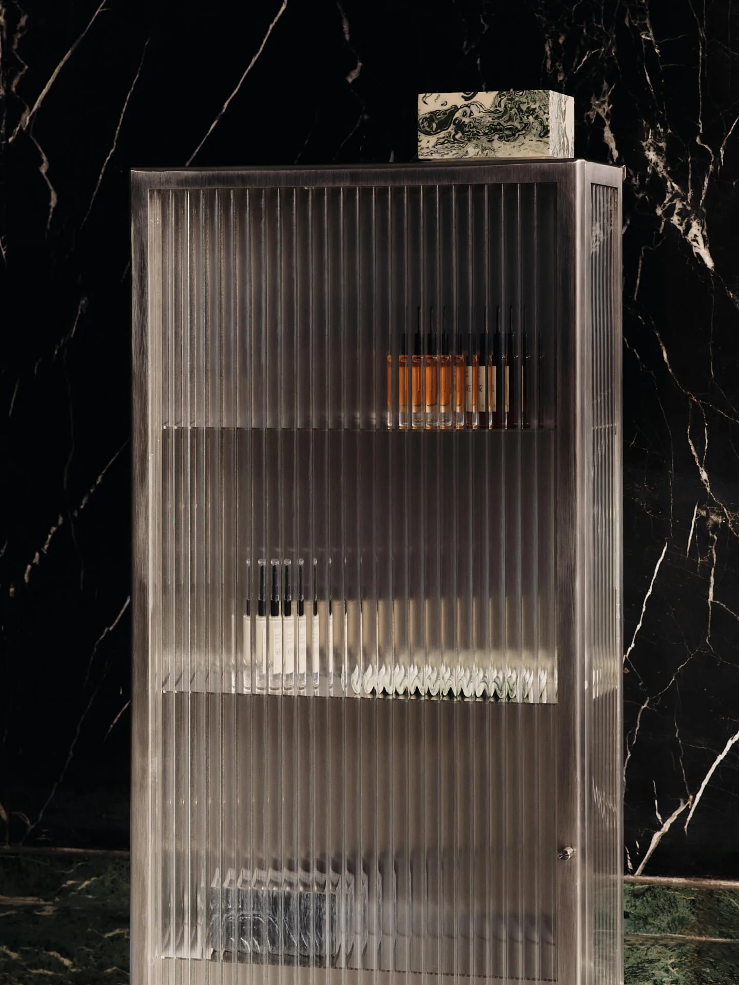 Haze Wandschrank 35x100 cm, Stainless steel Ferm Living