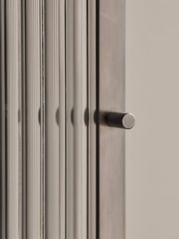 Haze Wandschrank - Reeded glass - stainless steel - Ferm Living