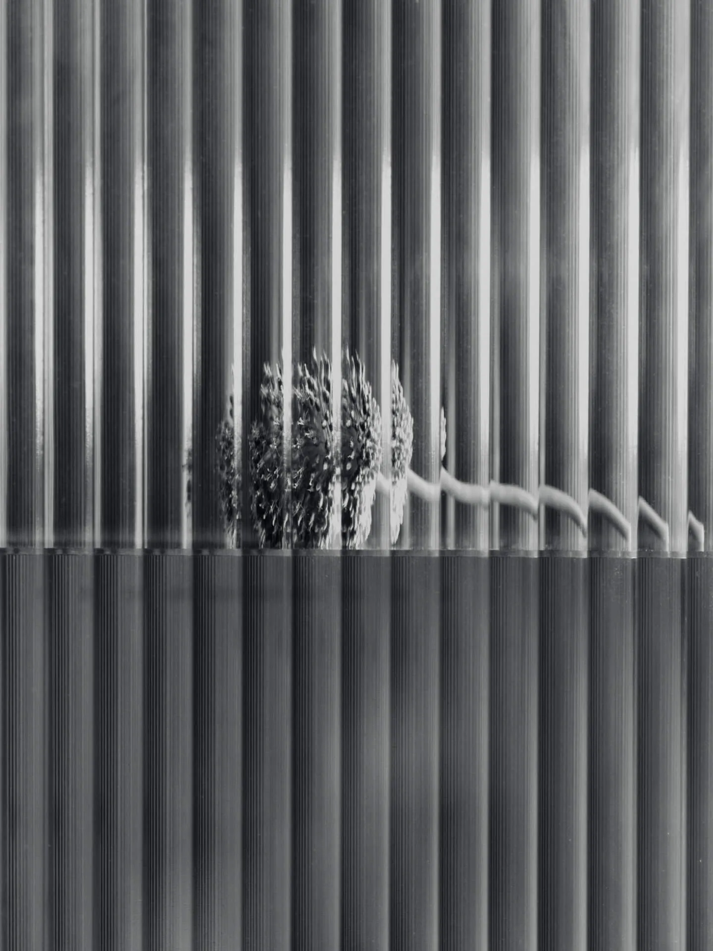 Haze Wandschrank, Reeded glass - stainless steel Ferm Living