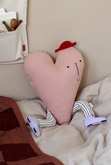 Heart Kissen - Dusty Rose - ferm LIVING