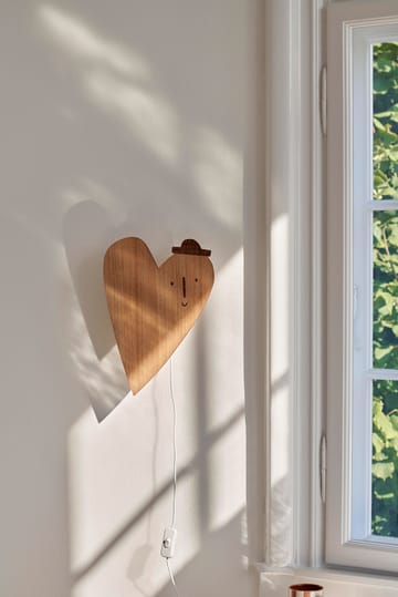 Heart Wandleuchte - Eiche geölt - Ferm Living