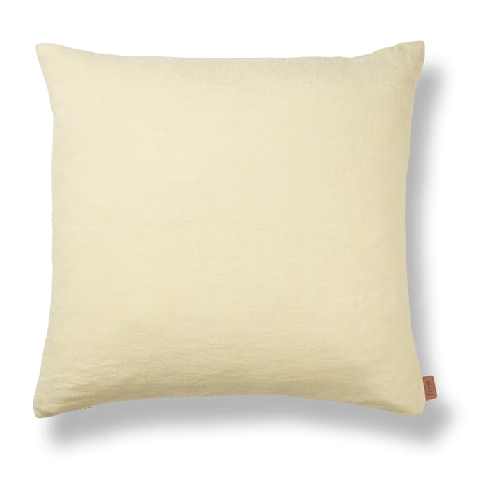 Heavy Linen Kissen 50 x 50cm - Lemon - Ferm LIVING