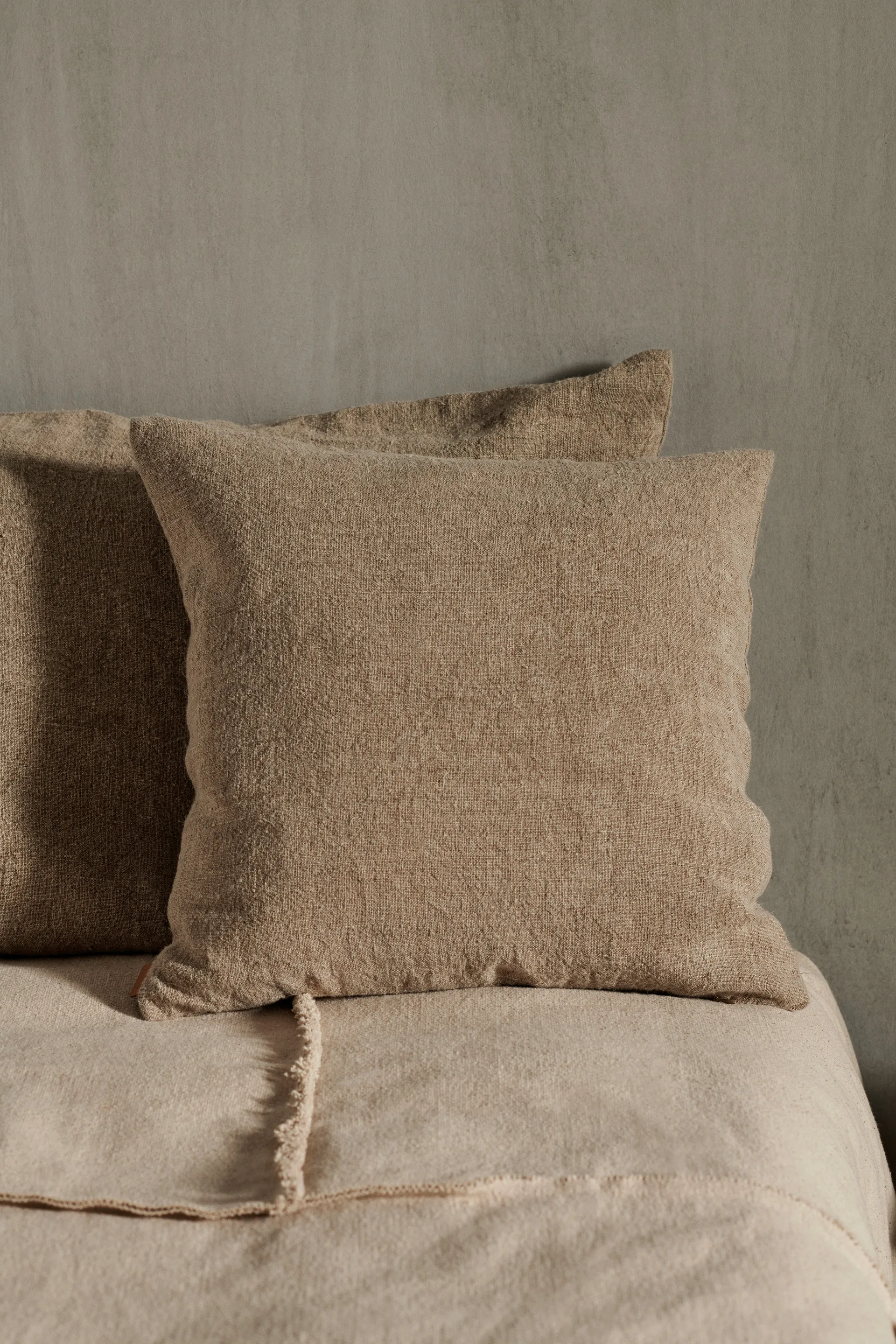 Heavy Linen Kissen 50 x 50cm, Natural Ferm Living