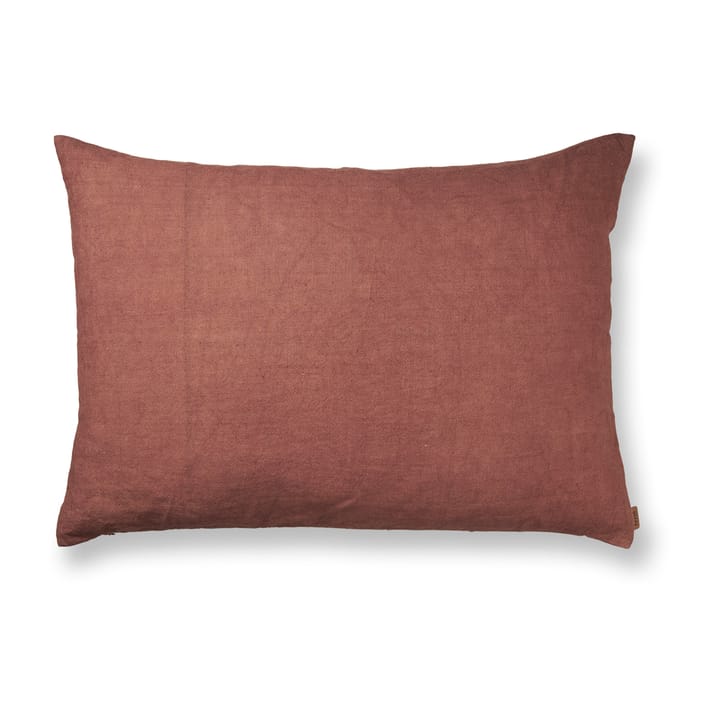 Heavy Linen Kissen 60 x 80cm - Berry Red - ferm LIVING