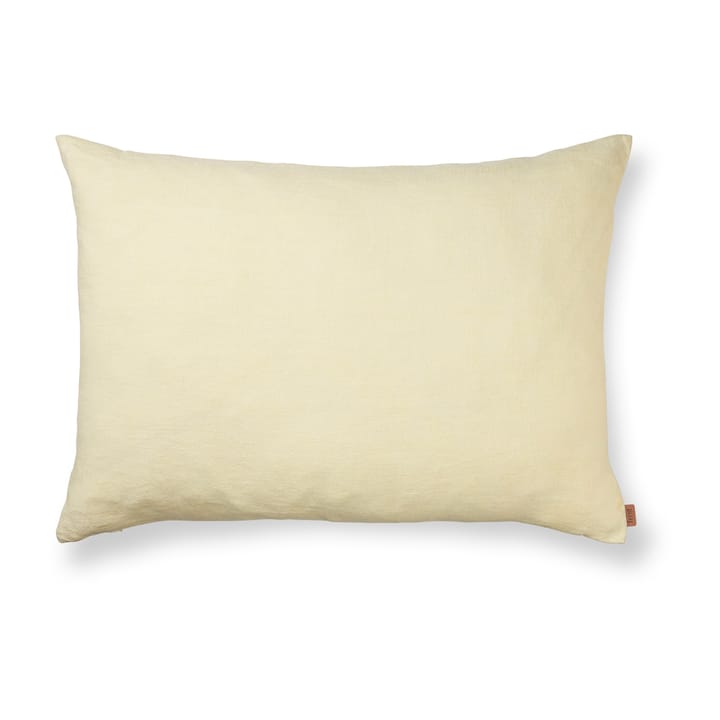 Heavy Linen Kissen 60 x 80cm - Lemon - Ferm LIVING