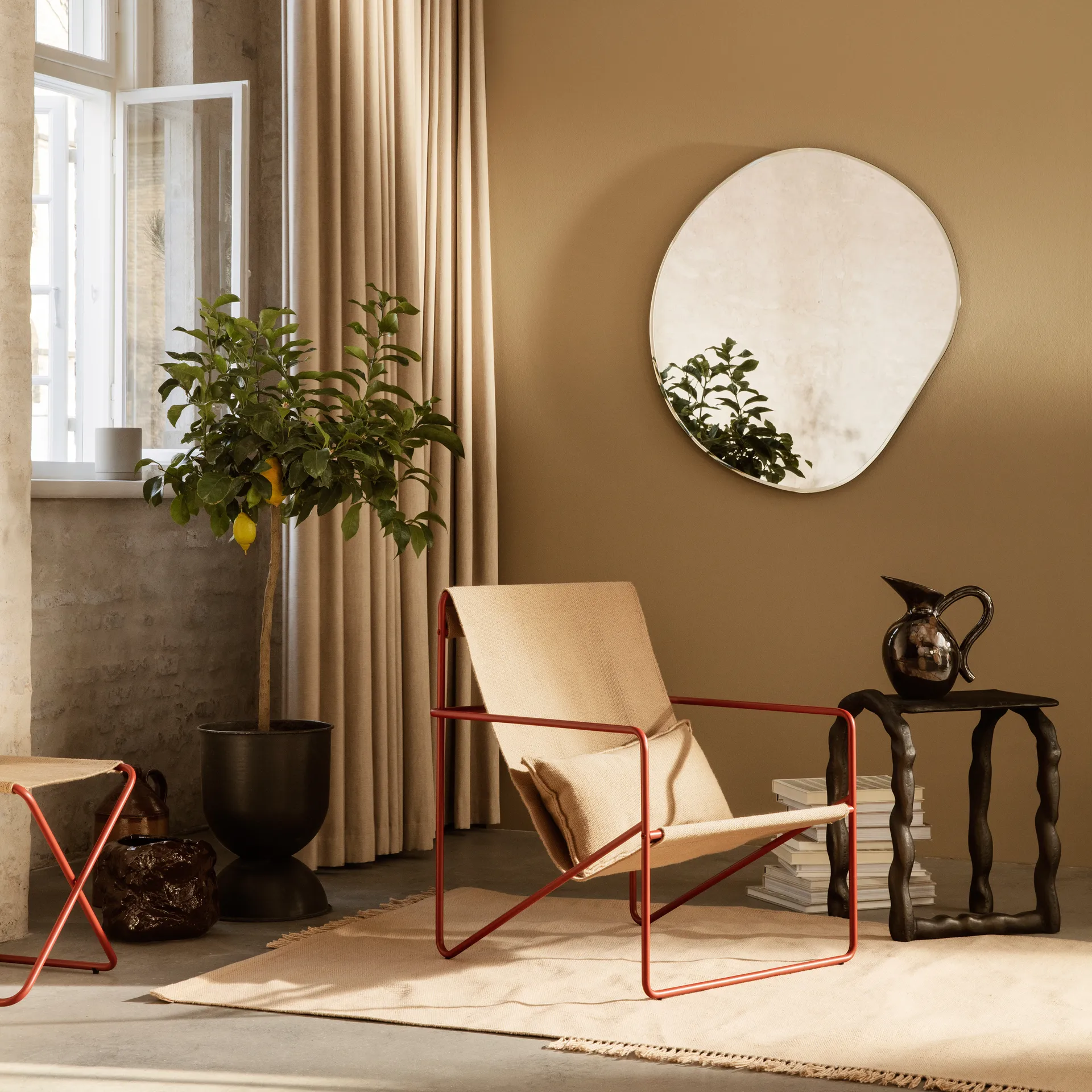 Hem Teppich small 80 x 140cm, Sand Ferm Living