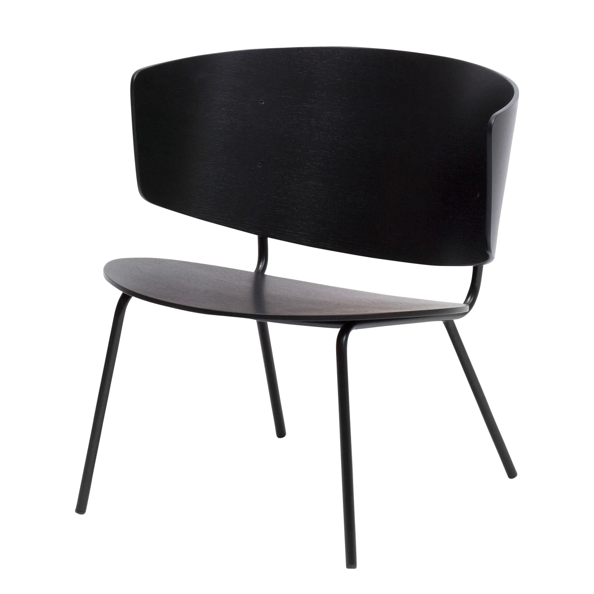 Herman Loungestuhl, Schwarz Ferm Living