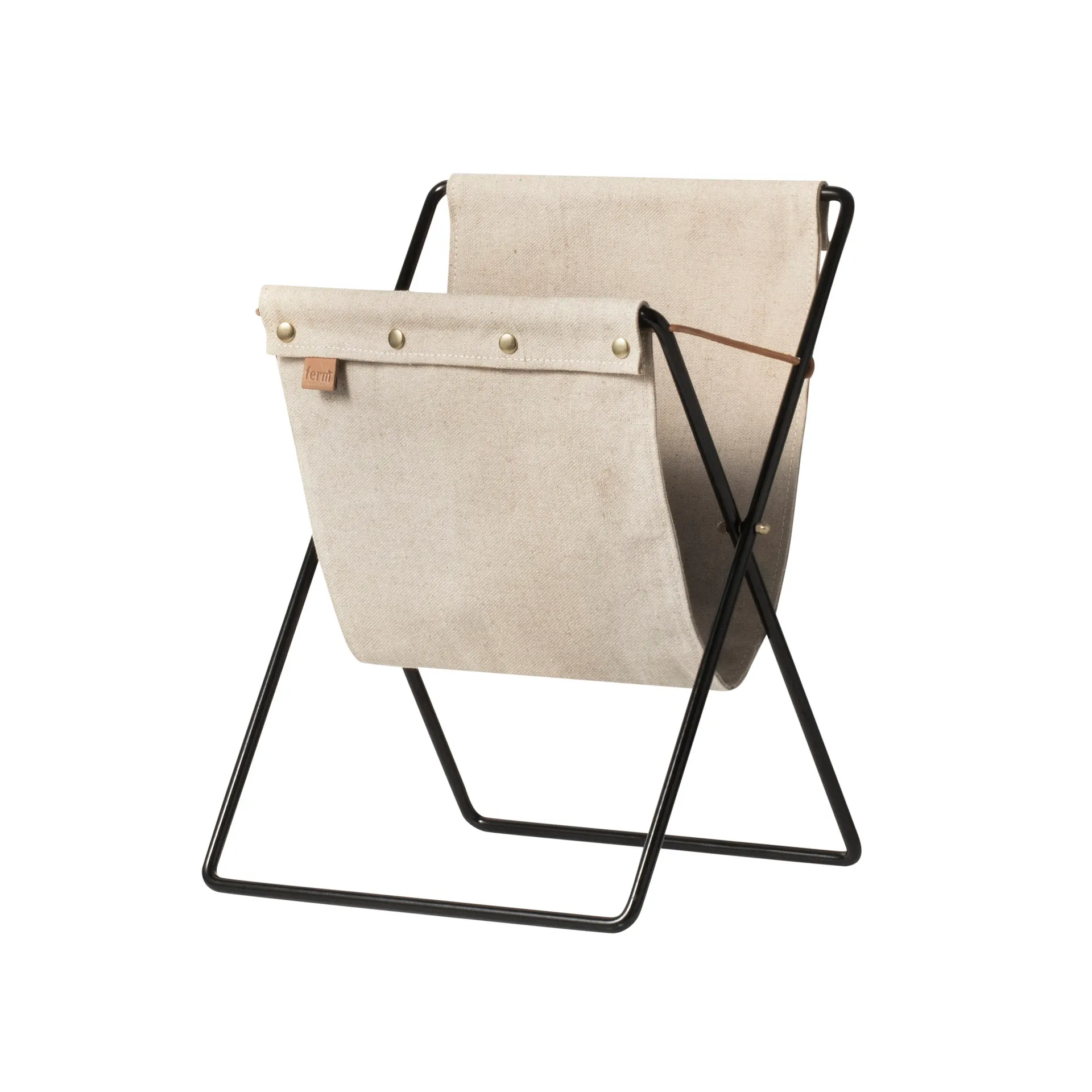 Herman Magazinständer, Schwarz Ferm Living