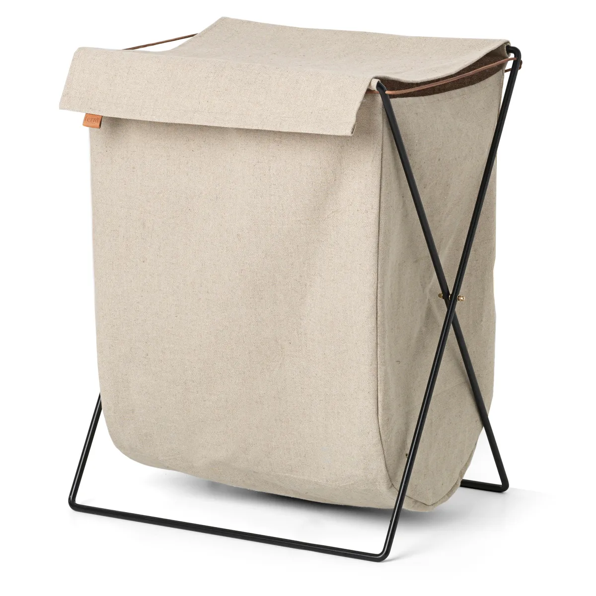 Ferm Living Herman Wäschekorb Schwarz