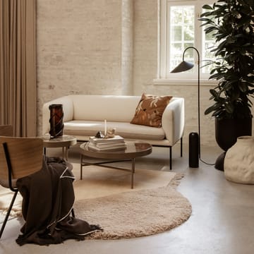 Herringbone Wolldecke 120 x 80cm - Dark coffee - Ferm Living