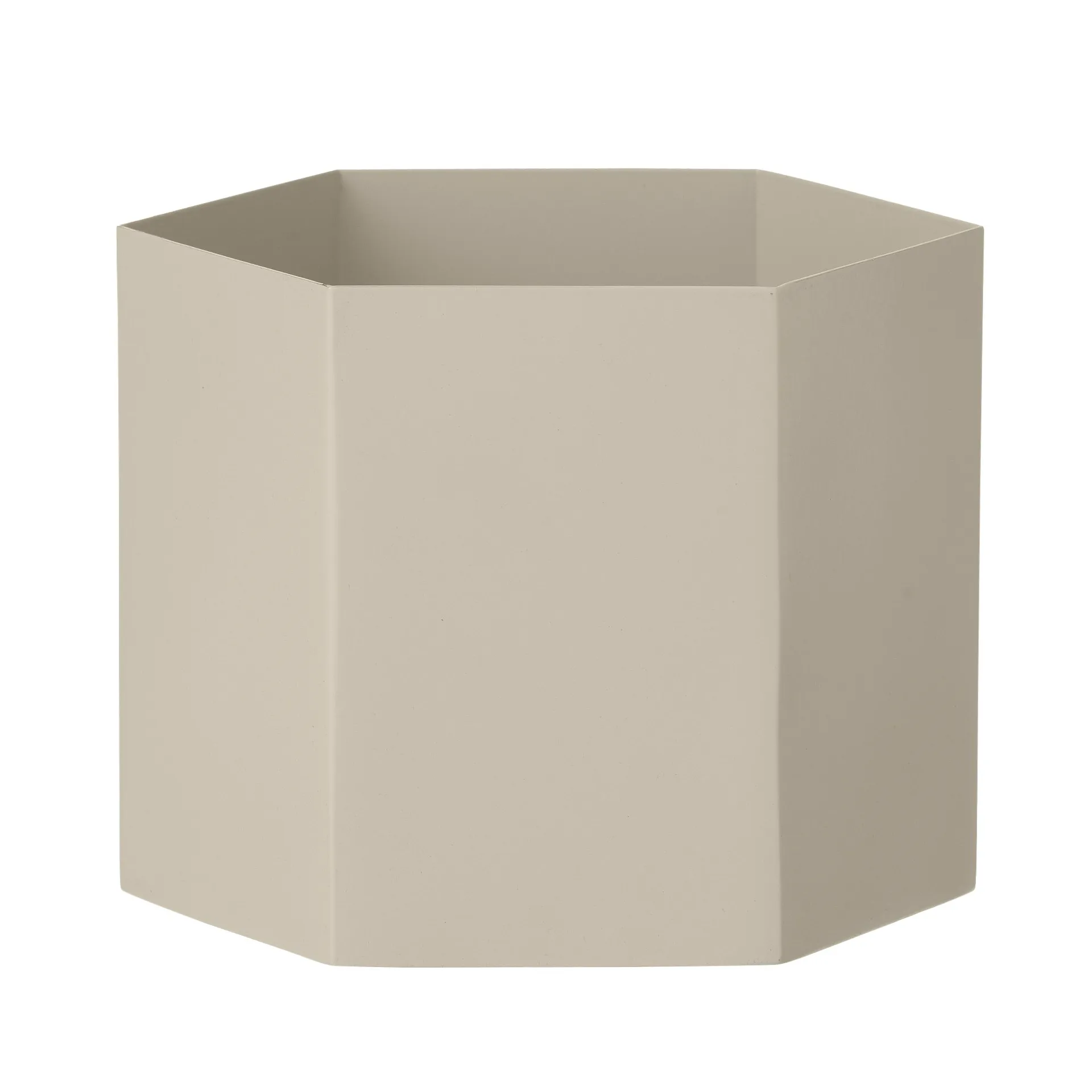 Hexagon Blumentopf grau, Xlarge Ferm Living