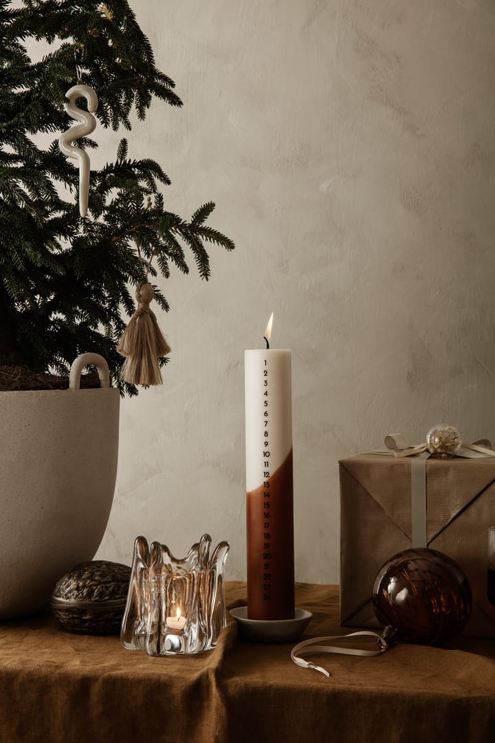 Holo Teelichthalter Ø10cm, Clear Ferm Living