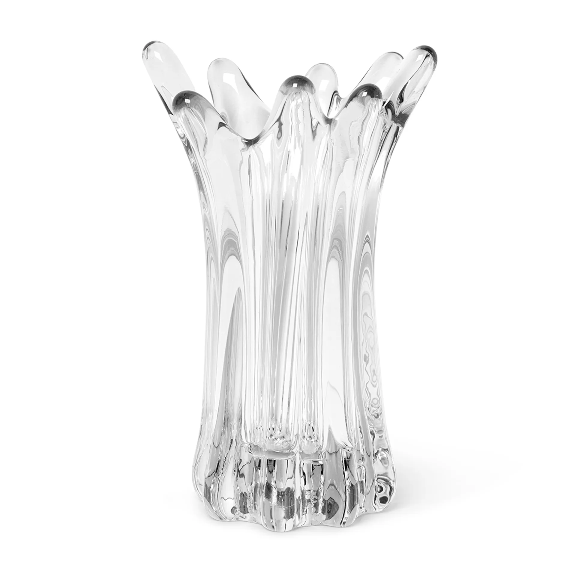 Holo Vase Ø15cm, Clear Ferm Living