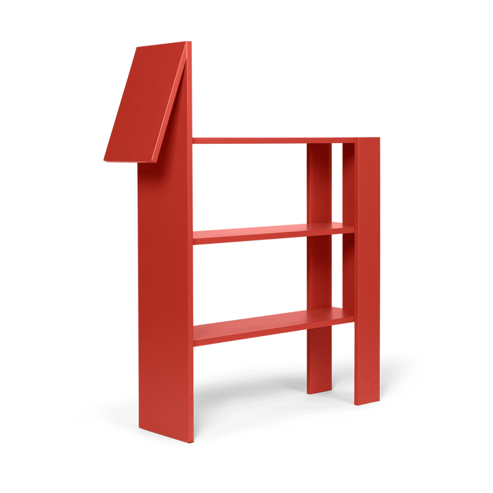 Horse Bücherregal 91x111 cm - Poppy Red - Ferm LIVING