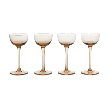 Host Likörglas 4er-Pack - Blush - Ferm Living