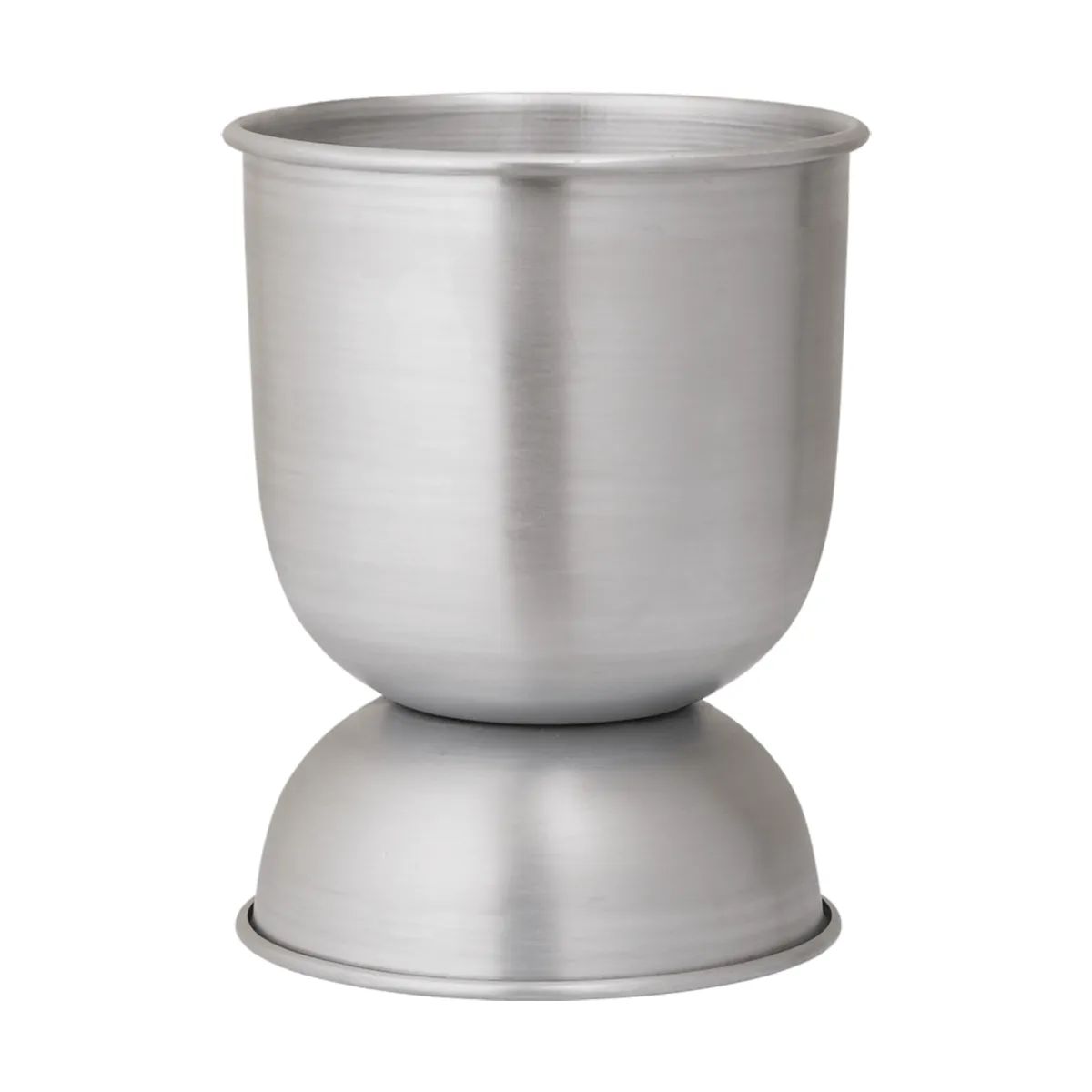 Hourglass Blumentopf extra small Ø21 cm, Aluminium Ferm Living