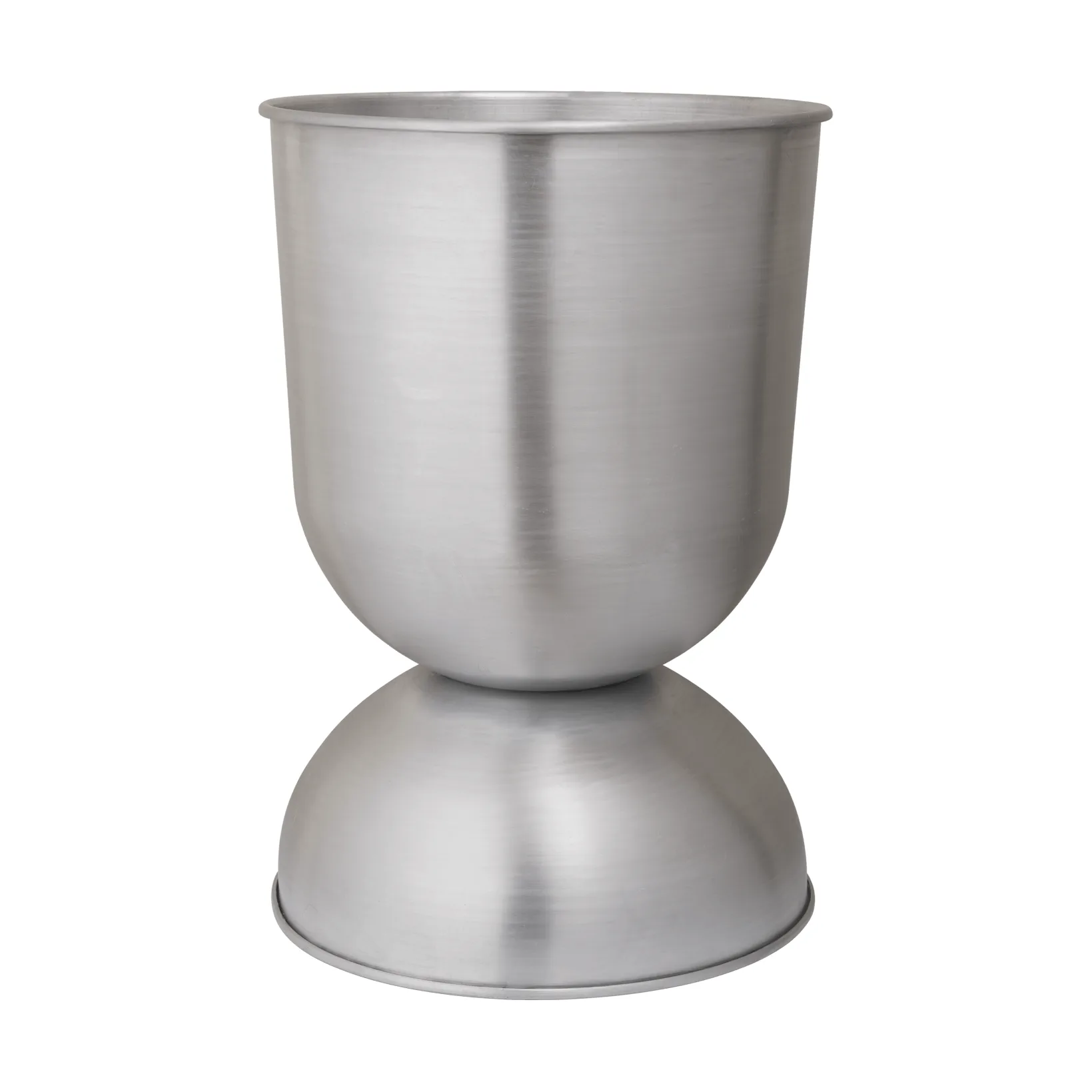 Hourglass Blumentopf groß Ø50 cm, Aluminium Ferm Living