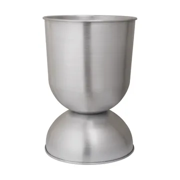 Hourglass Blumentopf groß Ø50 cm - Aluminium - Ferm Living
