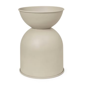 Hourglass Blumentopf groß Ø50 cm - Cashmere - ferm LIVING