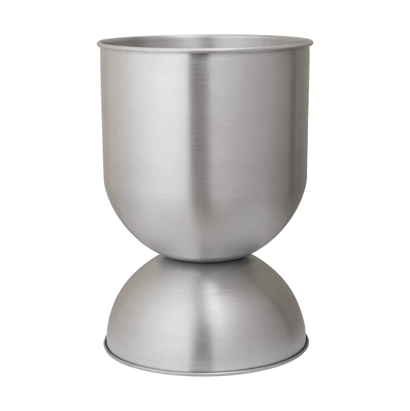 Hourglass Blumentopf medium Ø40 cm, Aluminium Ferm Living