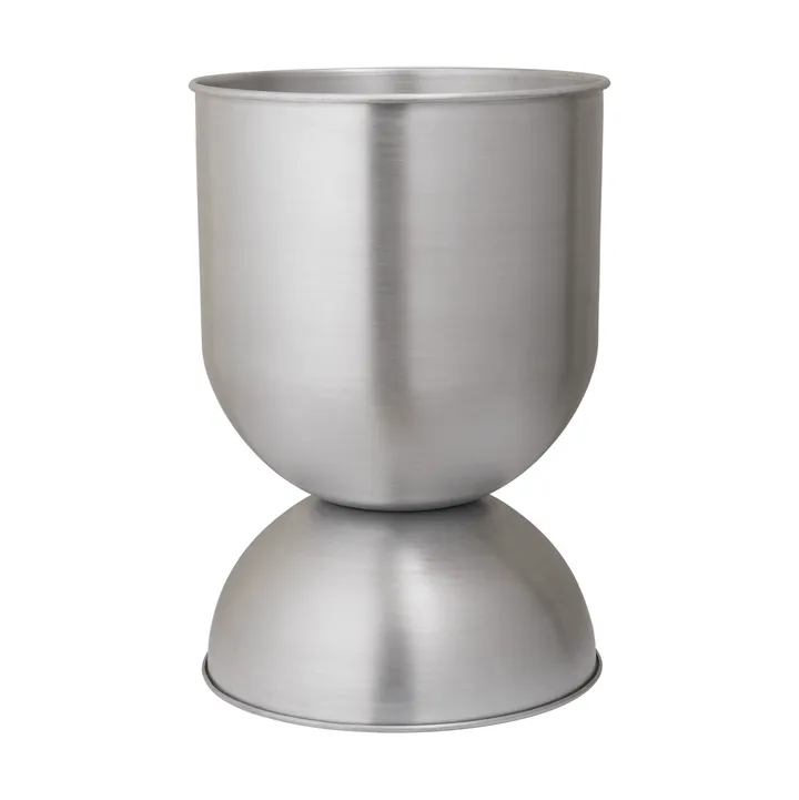 Hourglass Blumentopf medium Ø40 cm - Aluminium - Ferm Living