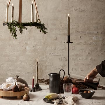 Hoy Kerzenhalter - Schwarz - Ferm Living