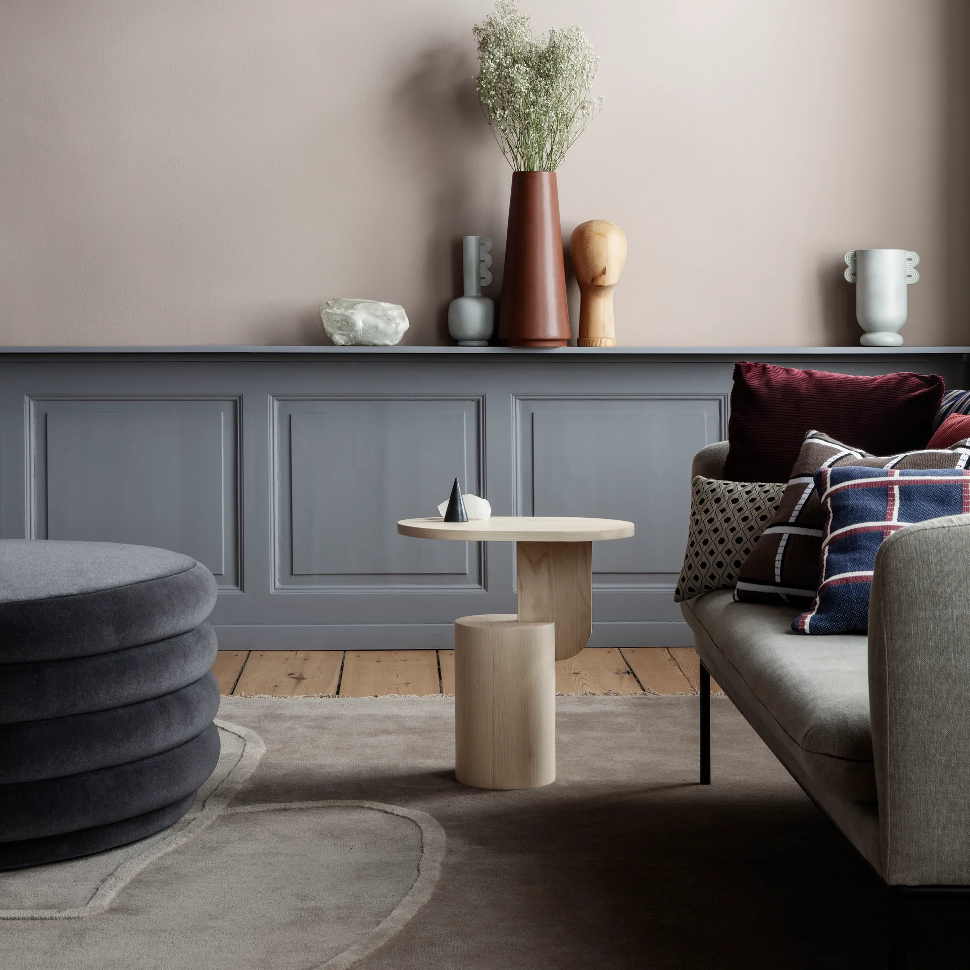 Insert Beistelltisch, Natur Ferm Living