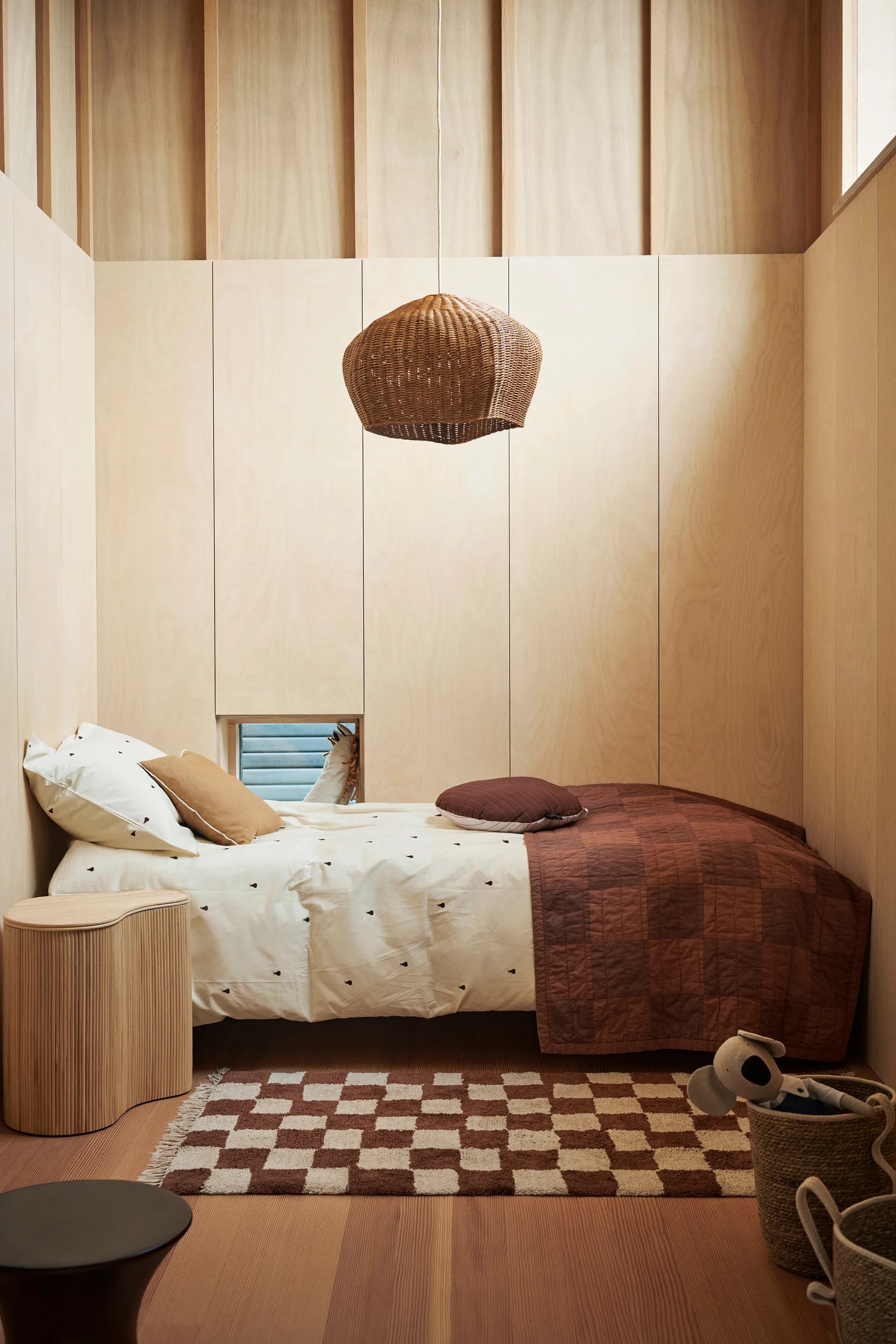 Isola Beistelltisch mit Ablage, Natural Ferm Living