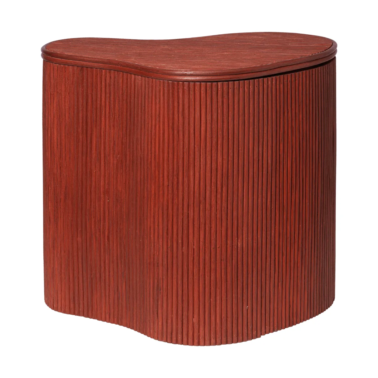 Isola Beistelltisch mit Ablage, Oxidrot Ferm Living