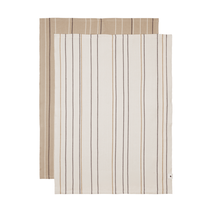 Ito Geschirrtuch 50x70 cm 2er Pack - Parchment-cashmere - Ferm Living