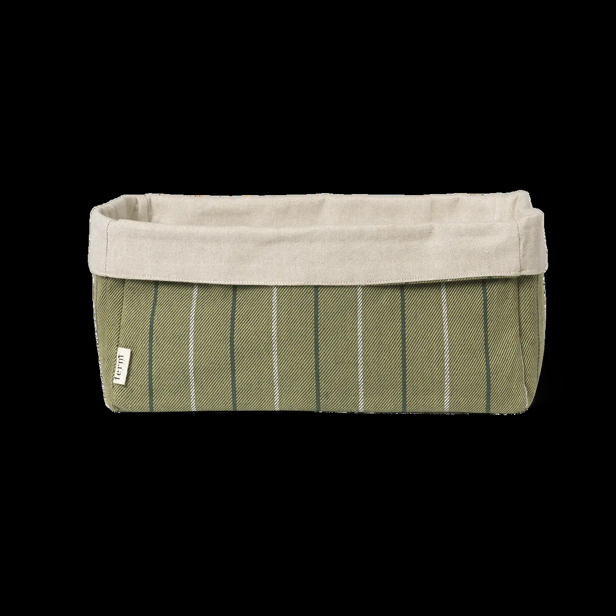 Ferm Living Ito Kitchen Basket Brotkorb 19x30 cm Natural-seaweed