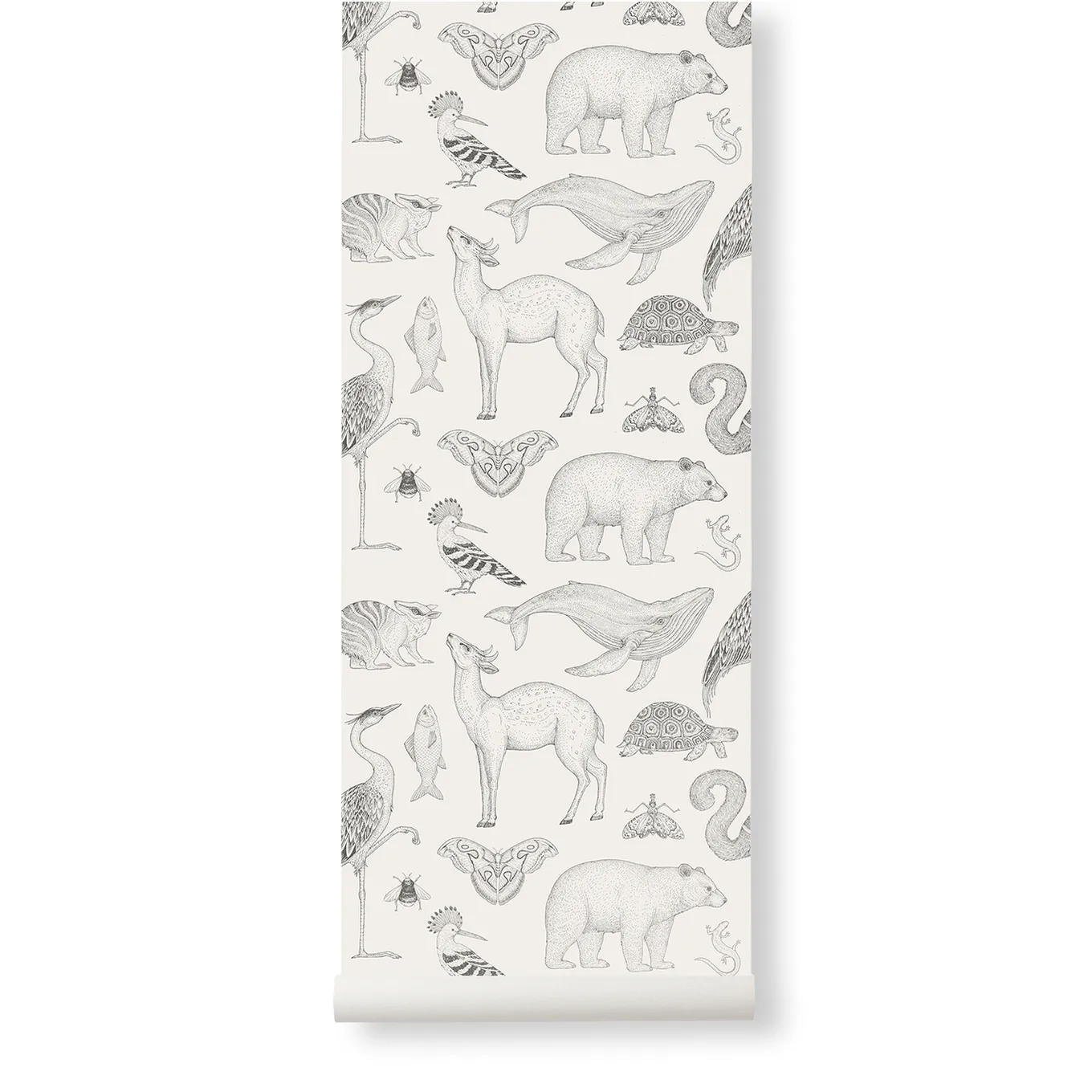 Katie Scott Animals Tapete von Ferm Living online kaufen bei NordicNest.de