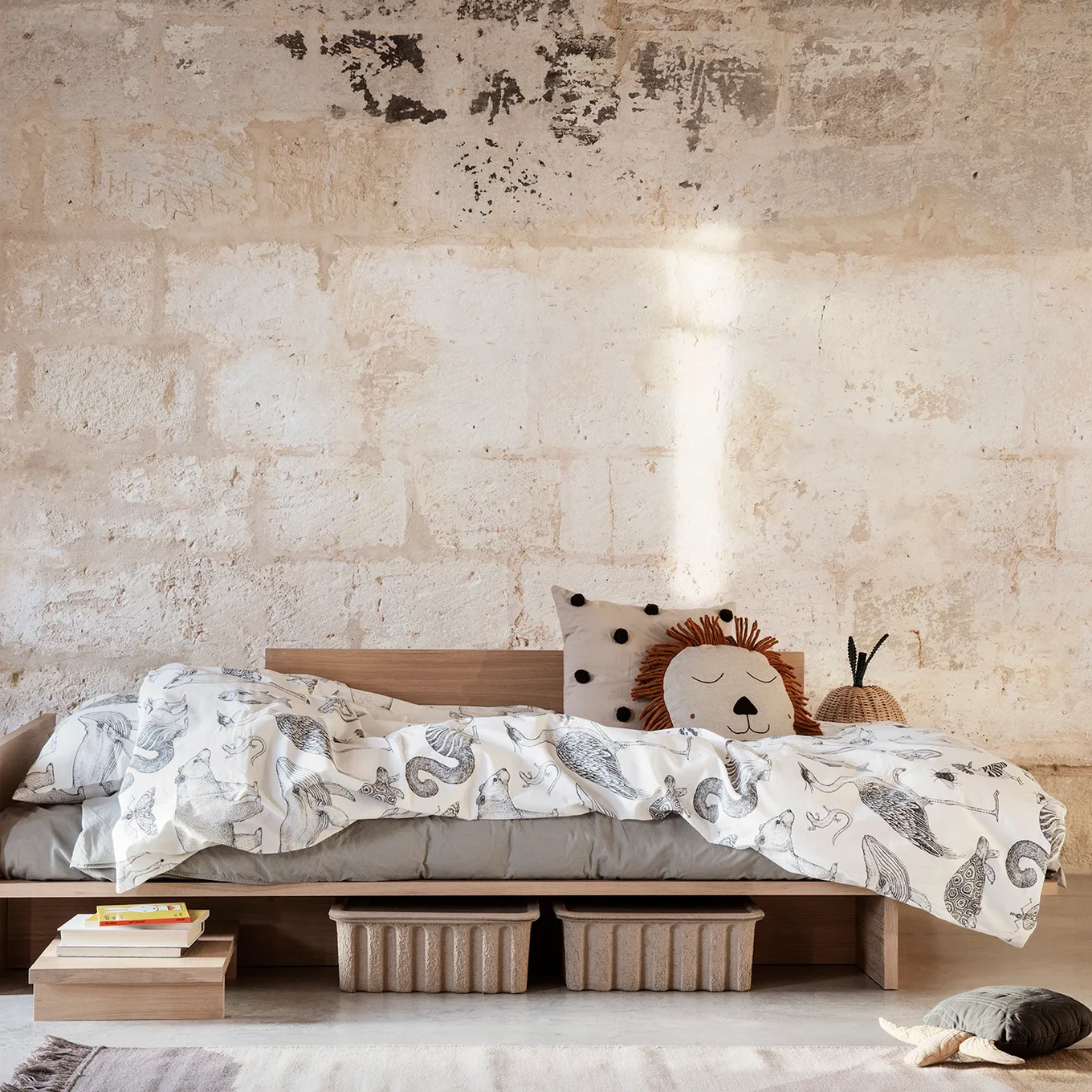 Katie Scott Bettwäsche 140 x 200cm von Ferm Living online kaufen bei