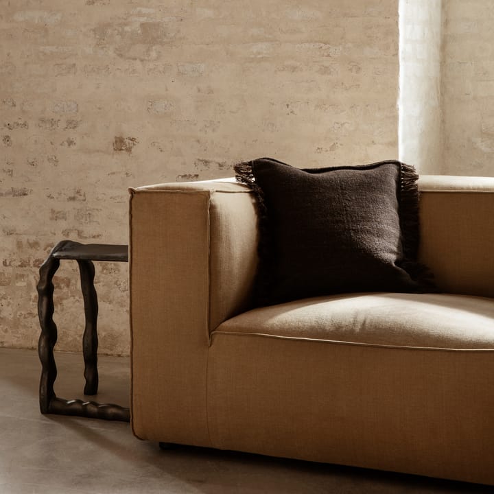 Kelim Kissen mit Franzen S 50 x 50cm, Dark melange Ferm Living