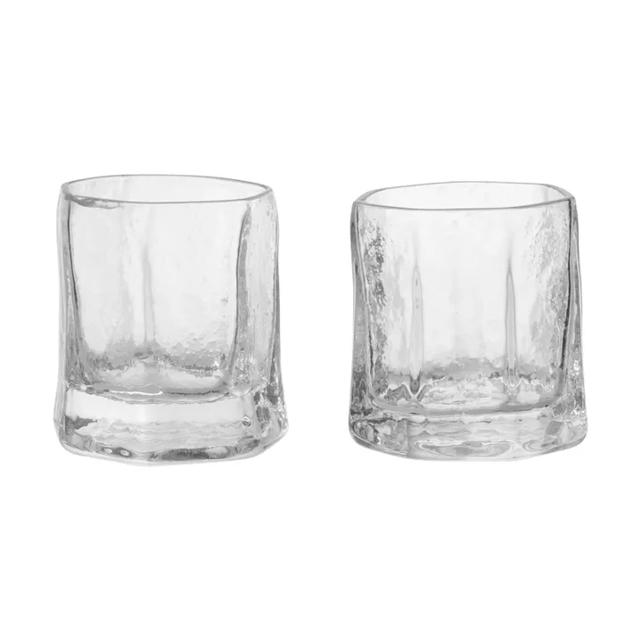 Kiru Glas 2er Pack - Clear, 3,8 cl - Ferm Living