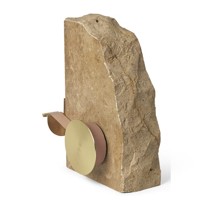 Klint Klebebandhalter 11,6 x 17cm, Beige travertin Ferm Living