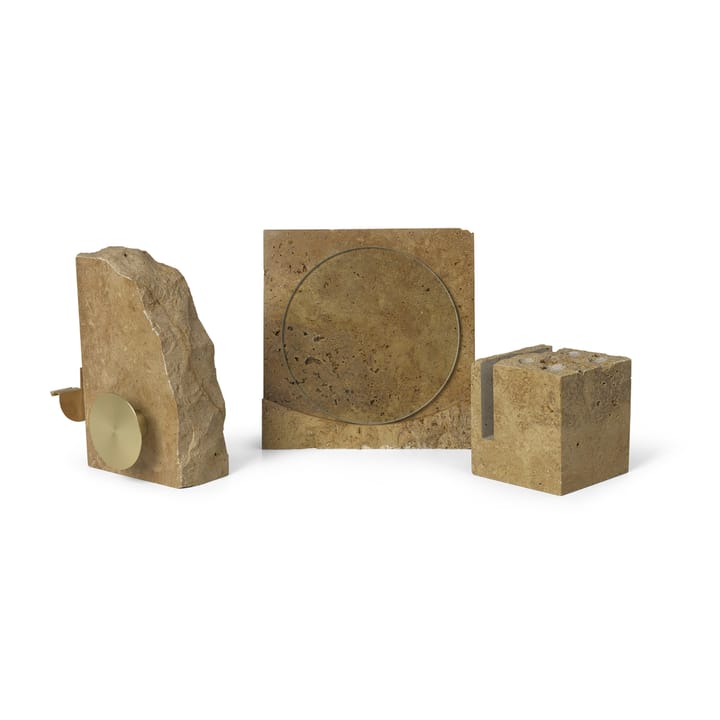 Klint Rahmen 18 x 18cm, Beige travertin Ferm Living
