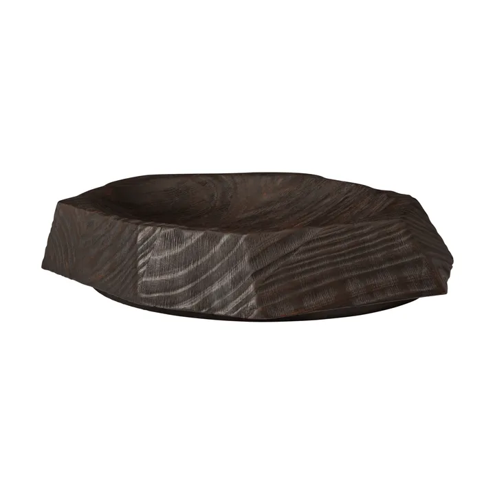 Koh Centerpiece-Dekorationsschale - Dunkelbraun, 35 cm - Ferm Living