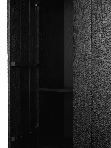 Koh Schrank - Schwarz, 64x41x204,5 cm - Ferm Living