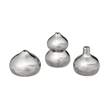 Komo Vasee mini 3er Set - Silber - Ferm Living
