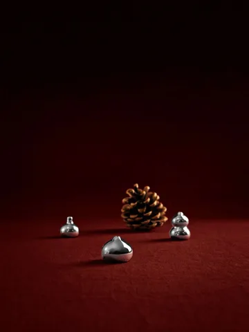 Komo Vasee mini 3er Set - Silber - Ferm Living