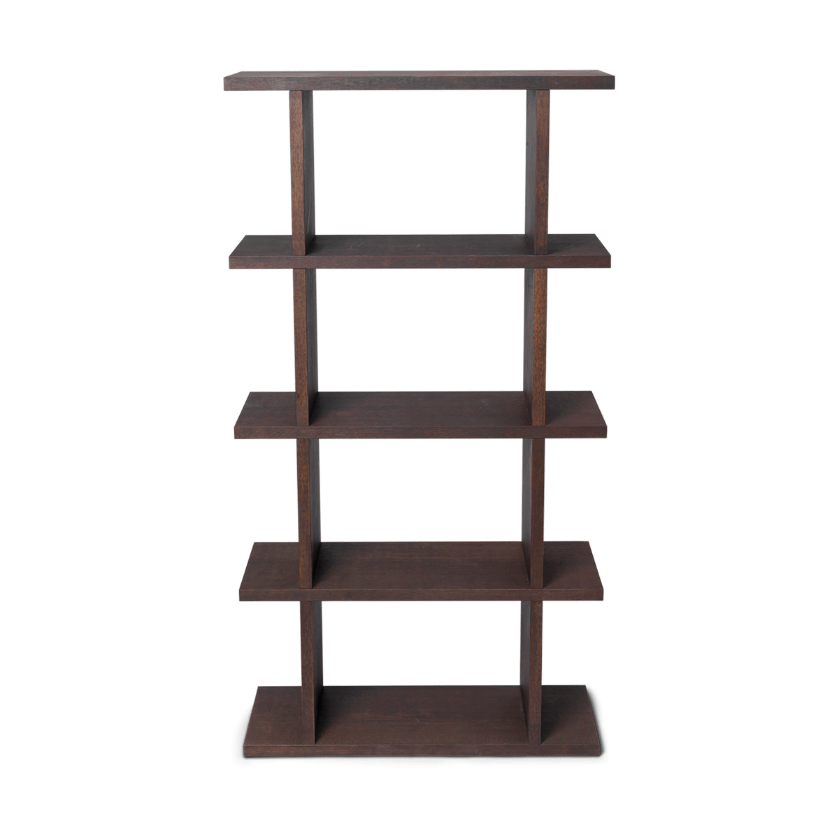 Ferm Living Kona Bücherregal 1x4 Dark stained