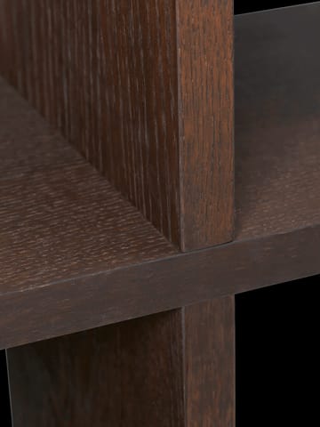Kona Bücherregal 2x2 - Dark stained - Ferm Living