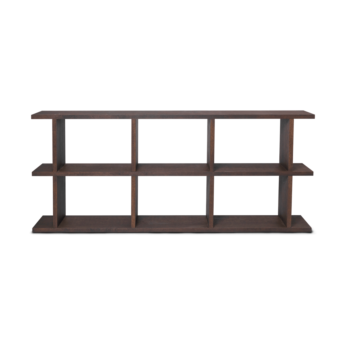 Ferm Living Kona Bücherregal 3x2 Dark stained