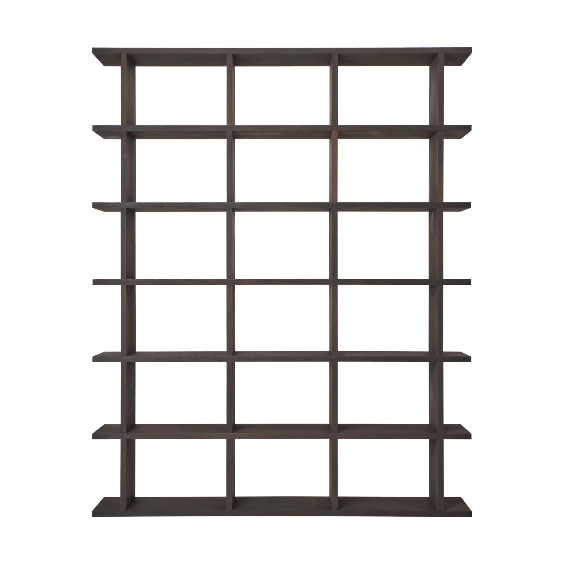 Kona Bücherregal 3x6, Dark Stained Ferm Living