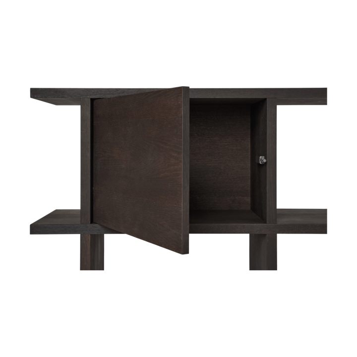 Kona Bücherregal-Schrankeinsatz, Dark Stained Ferm Living