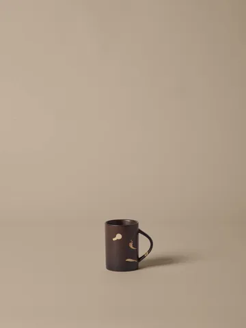 Koyo Tasse 30 cl - Dark brown-buff - Ferm Living