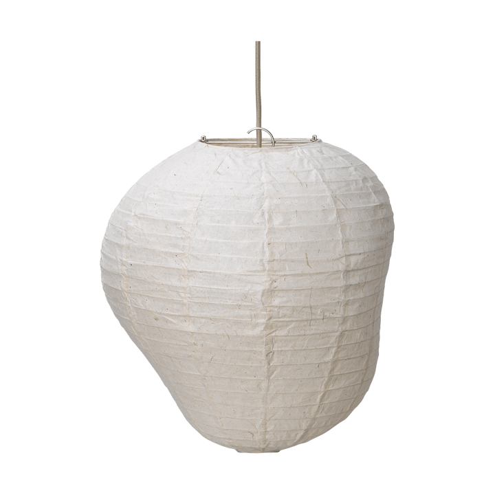 Kurbis Lampenschirm - 40 cm, Natur - ferm LIVING