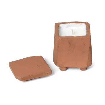 Kurinu Duftkerze 40 h - Terracotta - Ferm Living